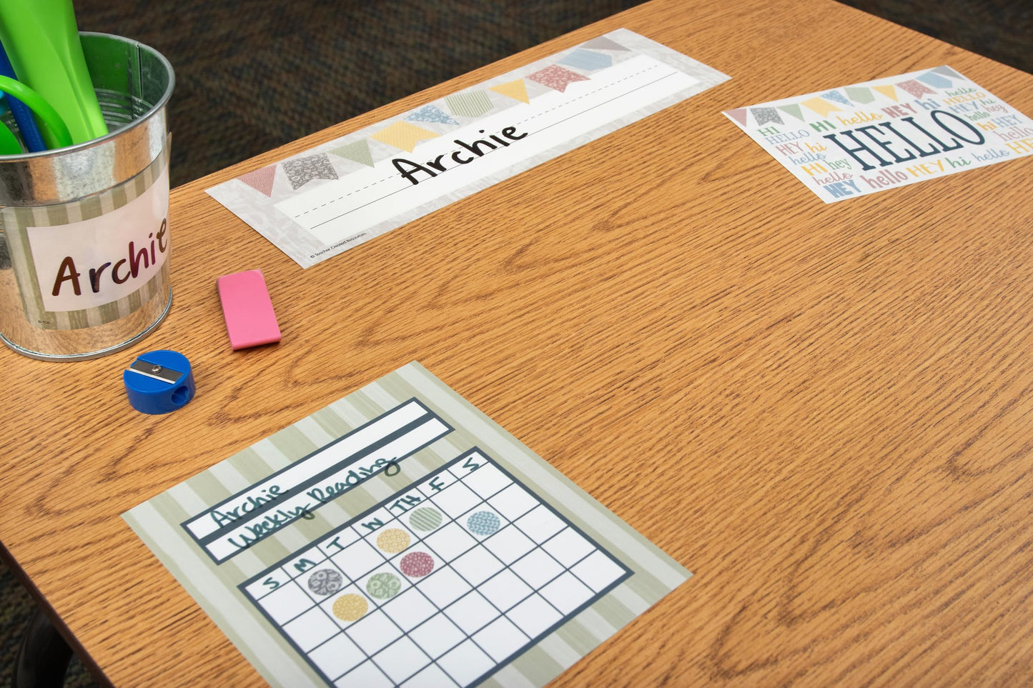 Teacher Created Resources Classroom Cottage Incentive Charts (TCR7192)