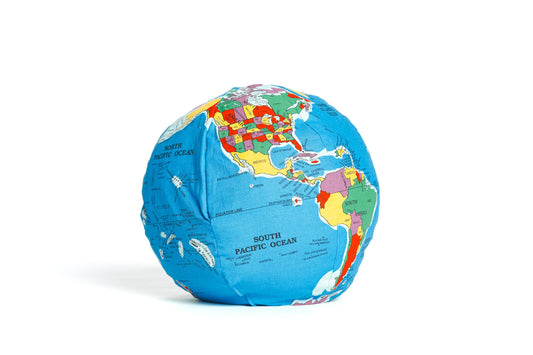 Pocket Earth HUGG-A-PLANET | Soft Plush Globe for Children | Montessori Educational Toy for Kids, Teens, Adults, Teachers, and Parents | Planet Earth Learning Toy | Classroom Must Haves