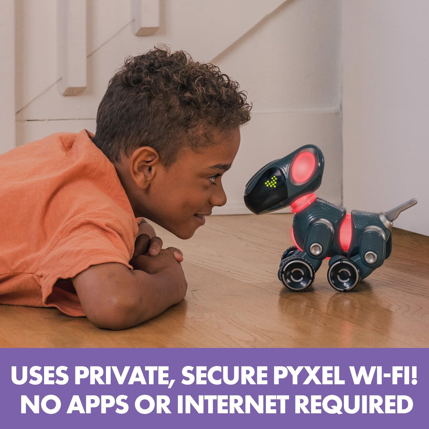 Educational Insights PYXEL A Coder's Best Friend - Programmable Coding Robot for Kids with Blockly & Python Languages, Learn Early Robotics, Kids Robot & STEM Toys for Boys and Girls Ages 8+