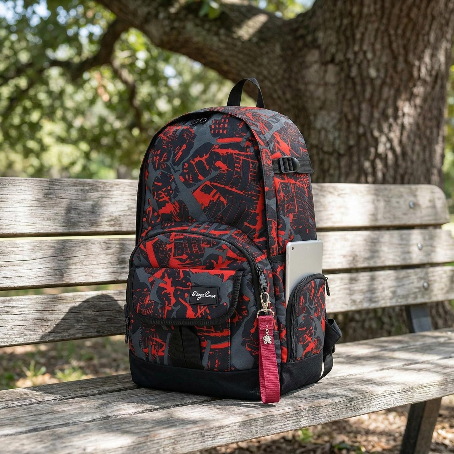 rickyh style School Backpack Travel Bag for Men & Women Lightweight College Back Pack with Laptop Compartmen