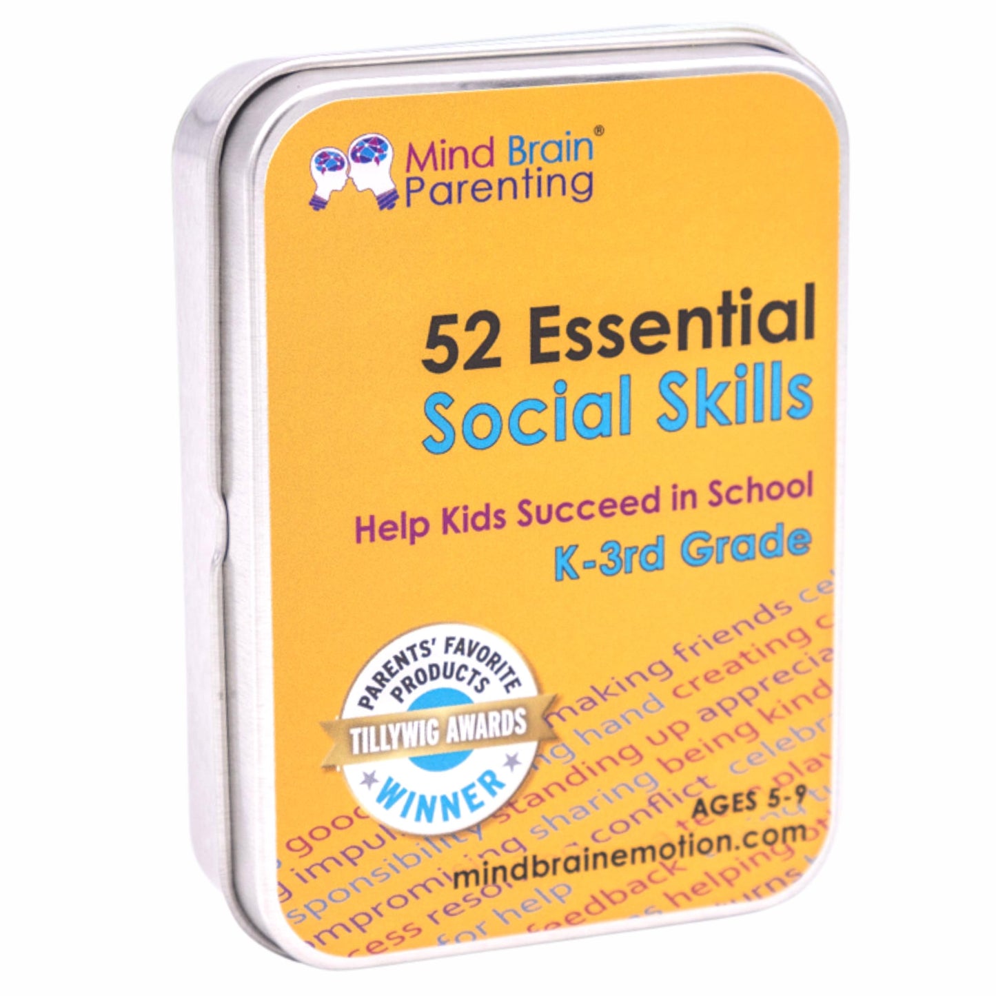 Mind Brain Emotion 52 Essential Social Skills Lessons & Teaching Tool Kit - Social Emotional Learning Activities for Parents, Teachers, School Counselor (Kindergarten, Elementary Kids)