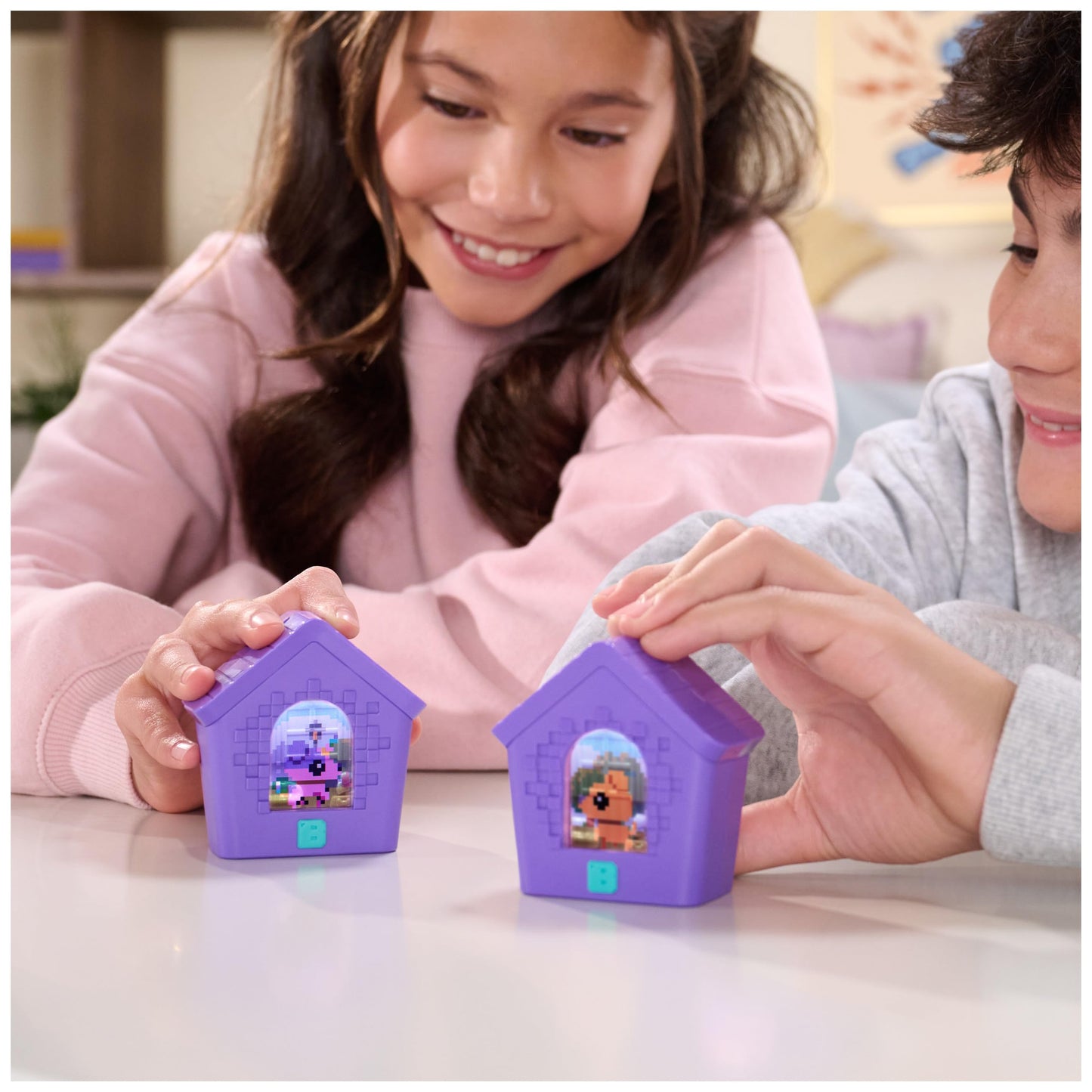BITZEE, Doghouse Interactive Toy with 15 Puppies Inside, 3D Playroom, Reacts to Touch, Digital Pet Kids Toys for Girls & Boys Ages 5 and up