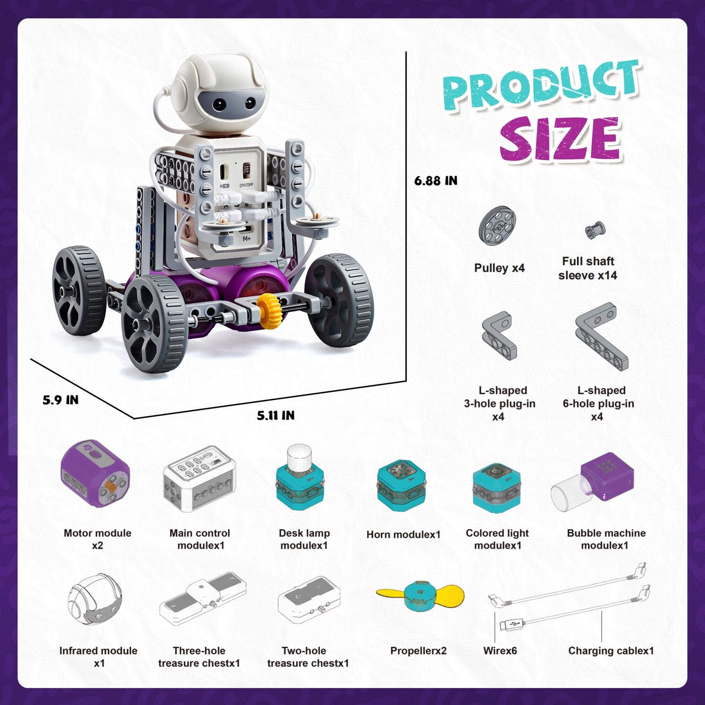 24-IN-1 STEM Circuit Science Experiments Robotics Kits Toys for Kids Ages 8-12 9-12, 10 11 12 Year Old Boys Gifts Toys, STEM Kit Toy for 10 11 12 Year Old Boys Gift, Gifts for Teen Boys Girls