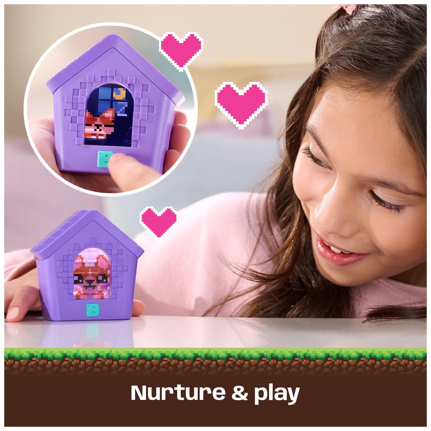 BITZEE, Doghouse Interactive Toy with 15 Puppies Inside, 3D Playroom, Reacts to Touch, Digital Pet Kids Toys for Girls & Boys Ages 5 and up