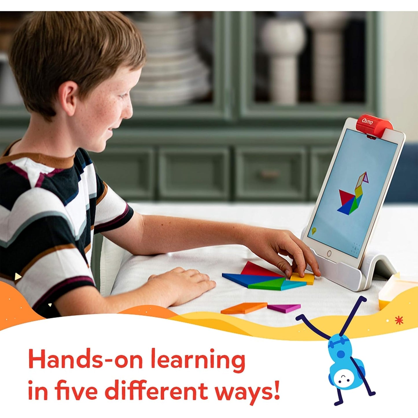 Osmo Genius Starter Kit for Kids Ages 6–10 | 5 Educational Learning Games | iPad Compatible | Educational STEM Learning System | Base Included