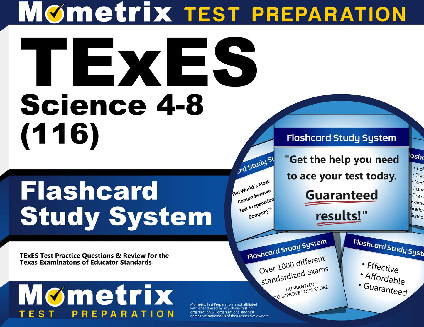 TExES Science 4-8 (116) Flashcard Study System: TExES Test Practice Questions & Review for the Texas Examinations of Educator Standards (Cards)