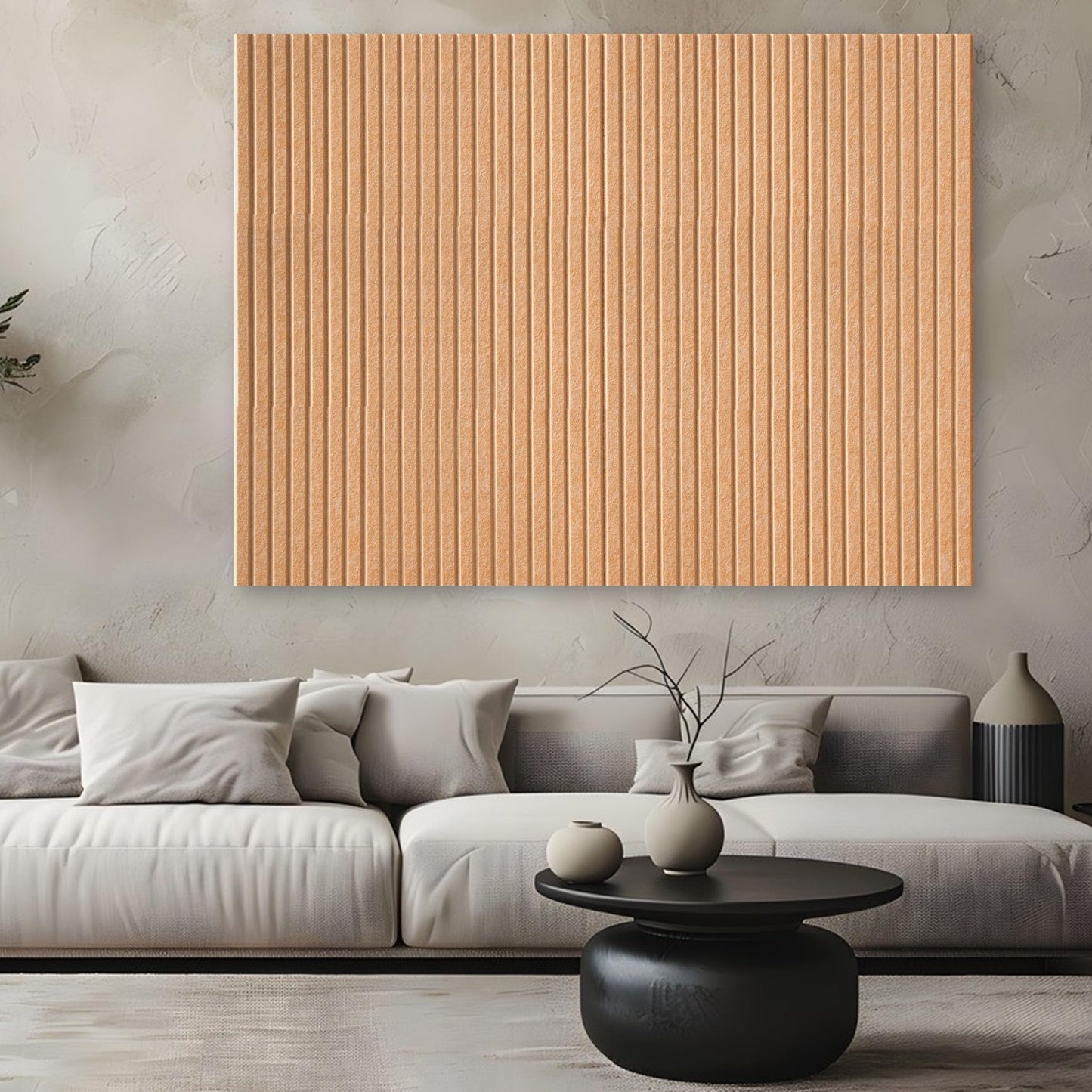 YOUDEFUL Large Cork Board Alternative-12 Pcs Self-Adhesive Felt Bulletin Board Tiles, Felt Pin Board Cork Board Tiles for Home Office Wall Decor, Tack Board 47"x35" (Longan Yellow