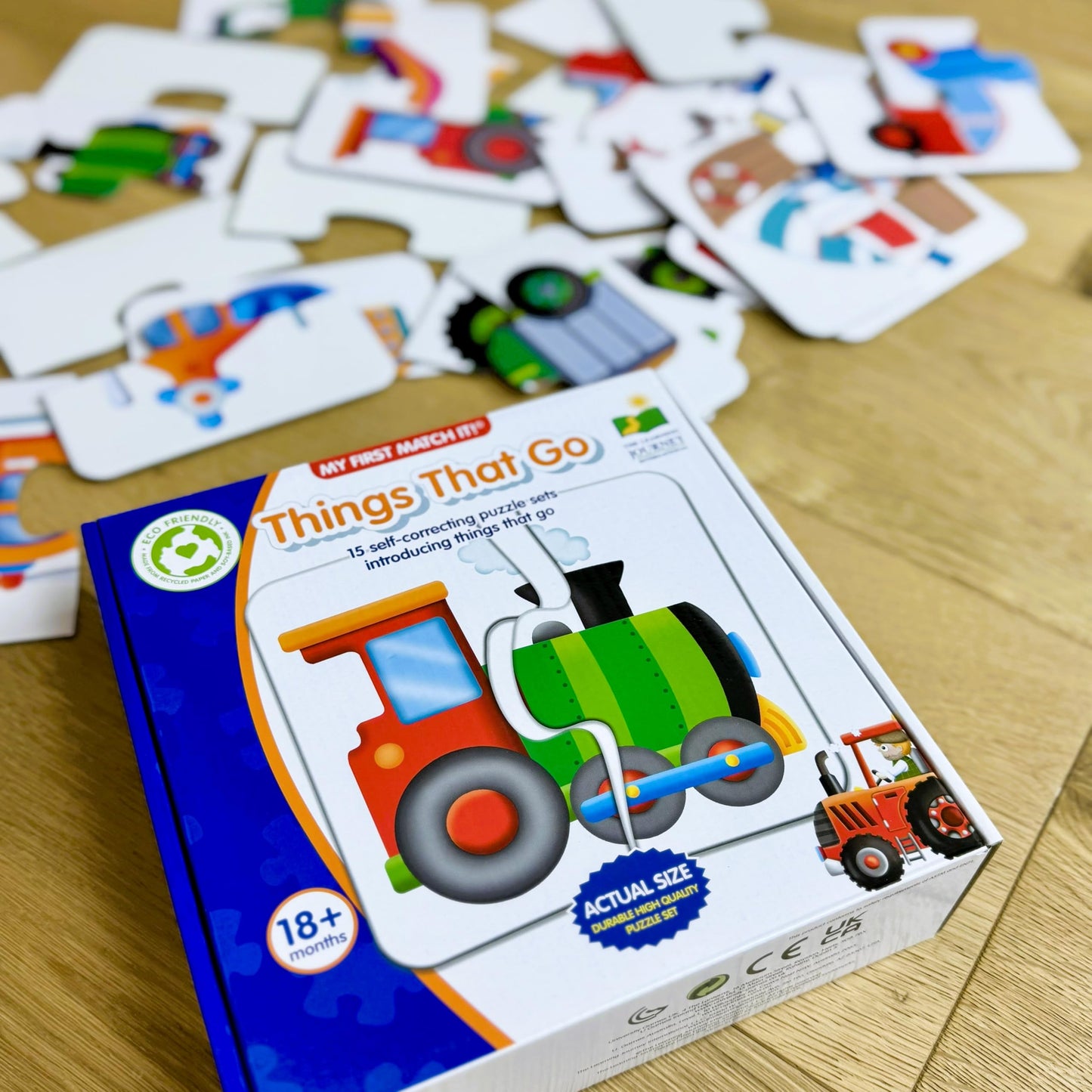The Learning Journey: My First Match It - Things That Go - 15 Self-Correcting Vehicle Matching Puzzles