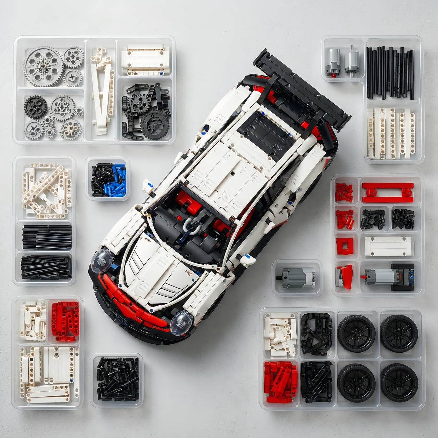 AoreSpty Remote Control Car, STEM Toys for 12 Year Old Boy Gifts, RC Cars for Adults with App Control, Educational Science Kits for Kids Age 12-14, DIY Kits for Teens and Craft for Boys