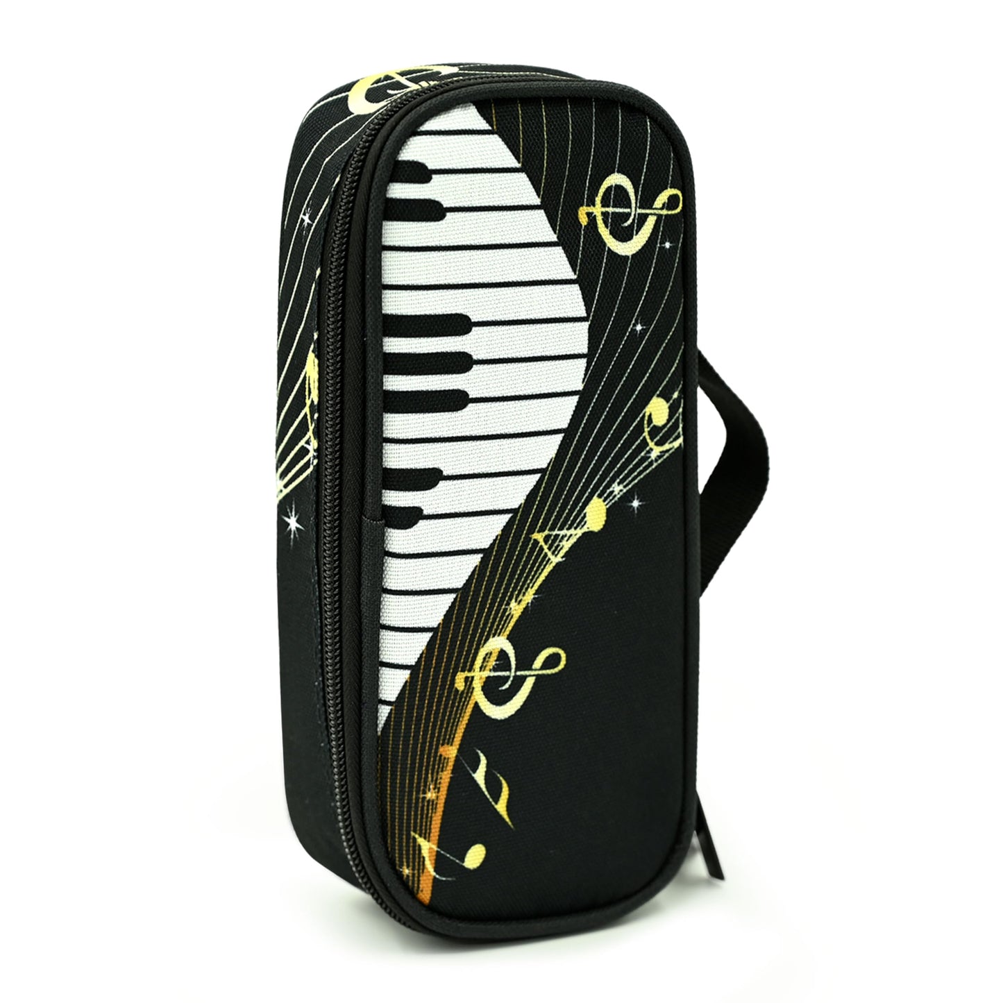 Droerfes Music Pencil Case Pencil Pouch Large Capacity Pen Bag School Office Organizer Stationery Storage Box For Girls Boys Teen Kids