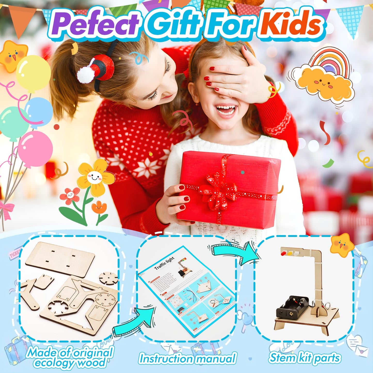 GIAKAN Party Favors Toy for Kids Age 8-12, Treasure Box Prizes Toy Science Building Project Kits for Boys Girls School Rewards Gifts, Classroom Prizes, Party Favors, Party Supplies for Kids Ages 6-14