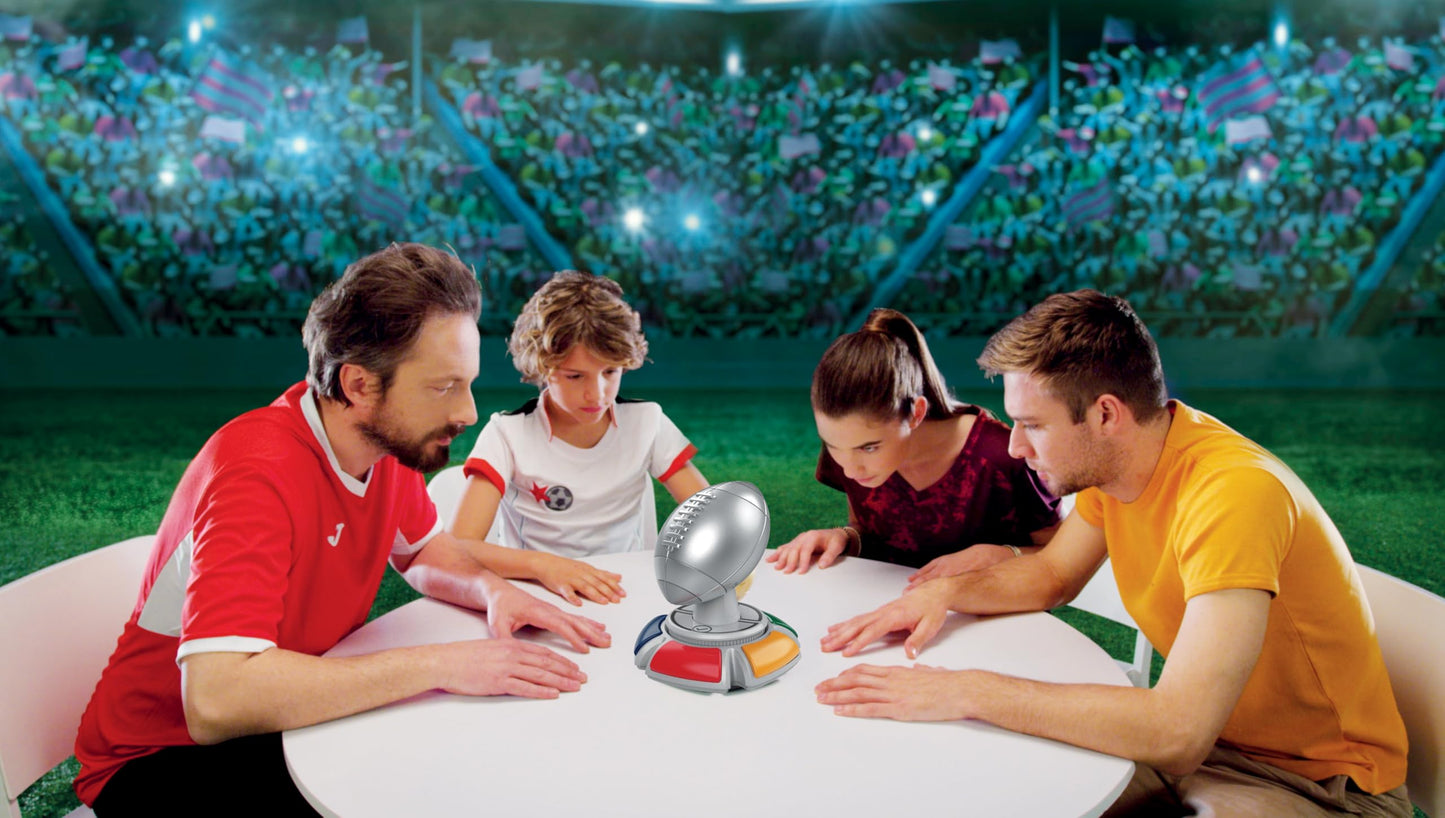 Ultra Pro Fanzone Football Trivia Game - WHO is The Real Fan? Family Party Game Night, Sports Quiz Challenge, Electronic Buzzer, Scoremaster, Gift for Football Fans