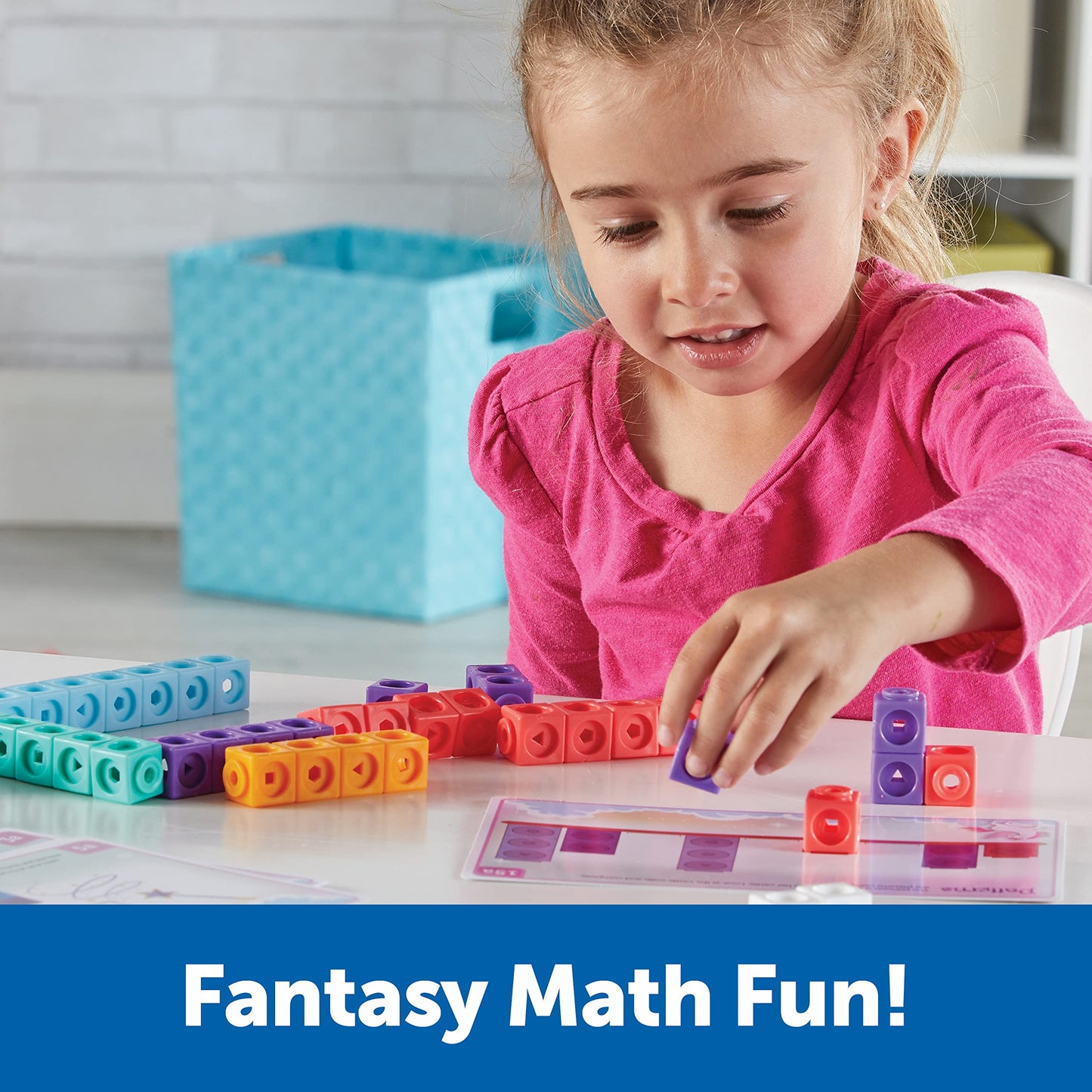 Fantastical Kindergarten Math Activity Set: MathLink Cubes by Learning Resources