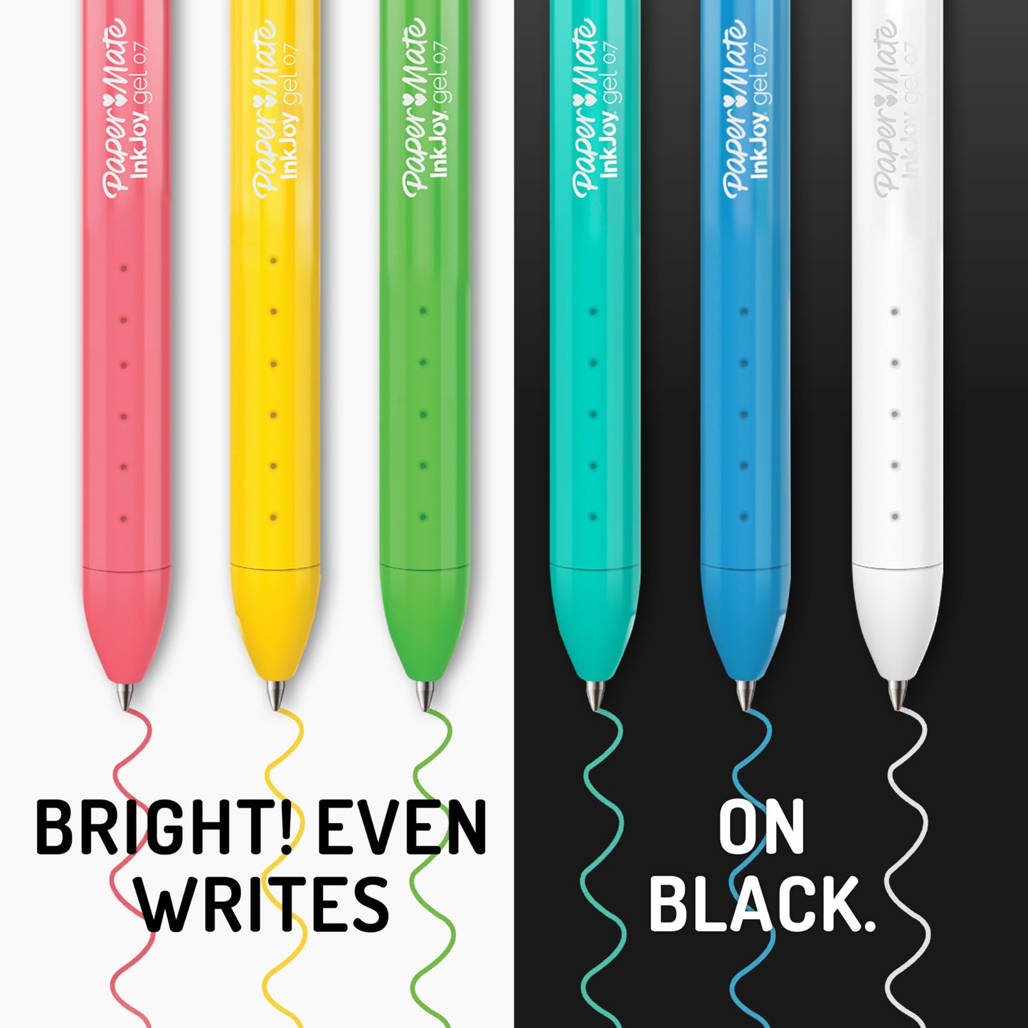 Paper Mate InkJoy Gel Pens Ultimate Pack, Retractable, Featuring Classic, Bright!, and Metallic Inks, Assorted Colors, 30 Count - Writing, Note-Taking, Teacher Supplies, Back to School