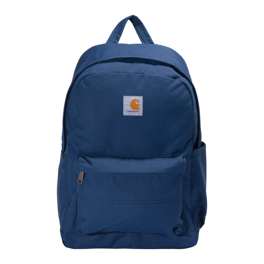 Carhartt 21L Classic Laptop Backpack, Durable Water-Resistant Pack with Laptop Sleeve, Blue
