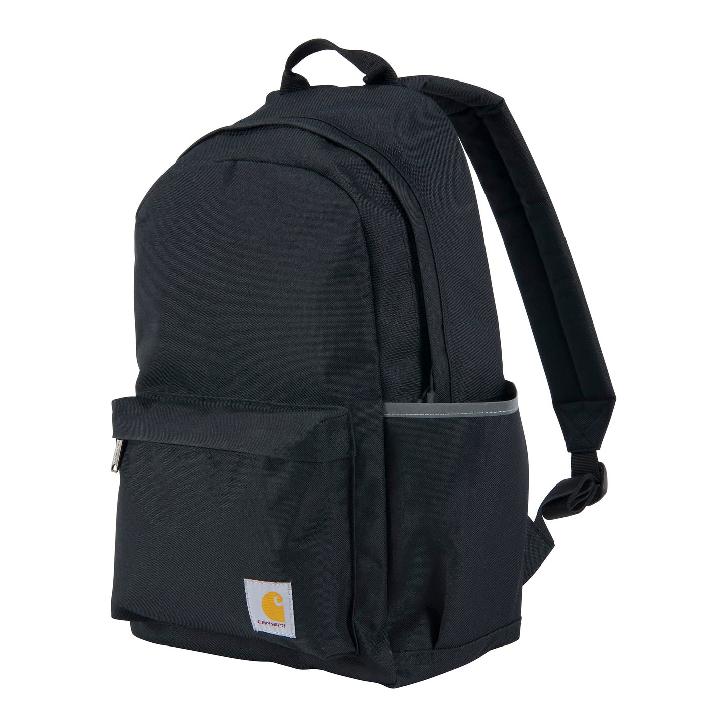 Carhartt 21L Classic Laptop Backpack, Water-Resistant Pack W/ 15" Laptop Sleeve and Organizational Compartments, Black