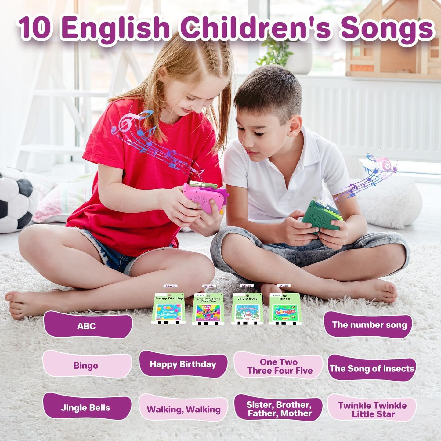 Spanish and English Talking Flash Cards for Toddlers 1 2 3 4 5 6 Year Olds, 420 Sight Words, Montessori Learning Toys, Pocket Speech Therapy Toys, Sensory Preschool Educational Birthday Gift