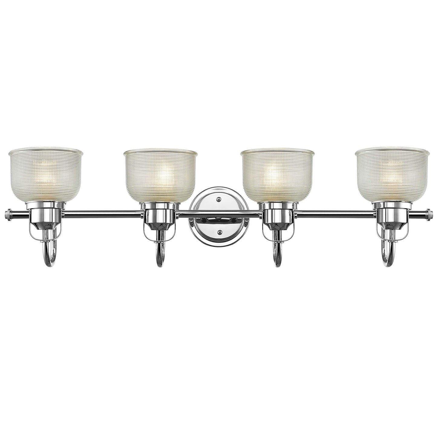 Chloe CH2D049CC34-BL4 Bathroom Vanity Light Fixture, Alloy Steel, Chrome