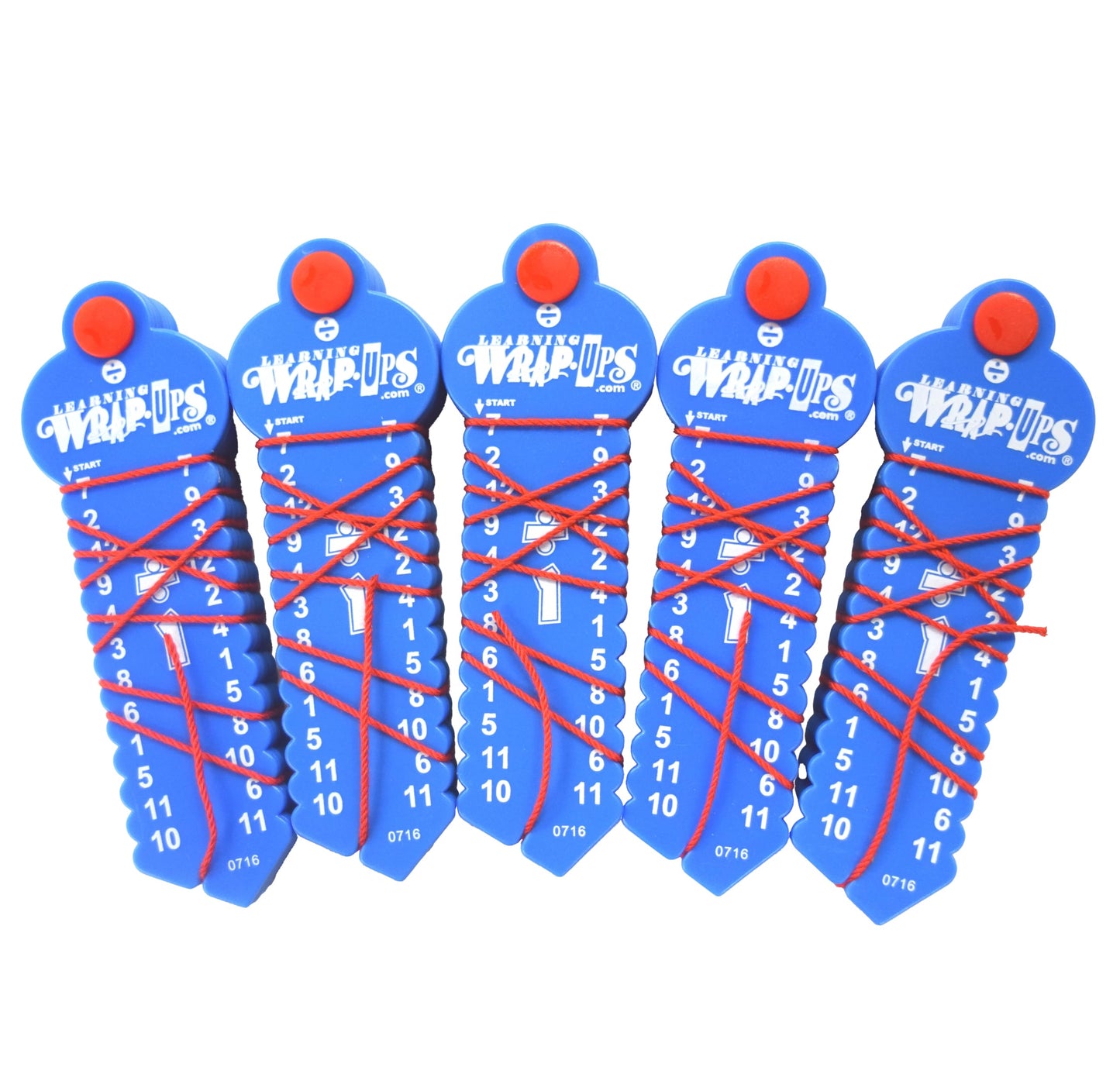 Learning Wrap‑Ups Division Center Kit – 5‑Pack of Self‑Correcting Wrap‑Ups, Hands‑On Math Fluency for Centers, Small Groups & Tutoring