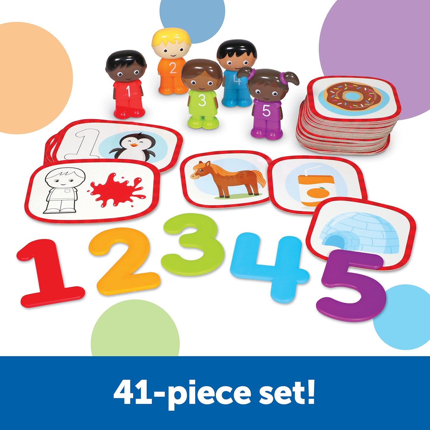 Learning Resources Skill Builders Toddler Skills - 41 Piece Set, Ages 2 and Up, Homeschool Activities, Preschool Supplies, Teaching Cards, Back to School Materials