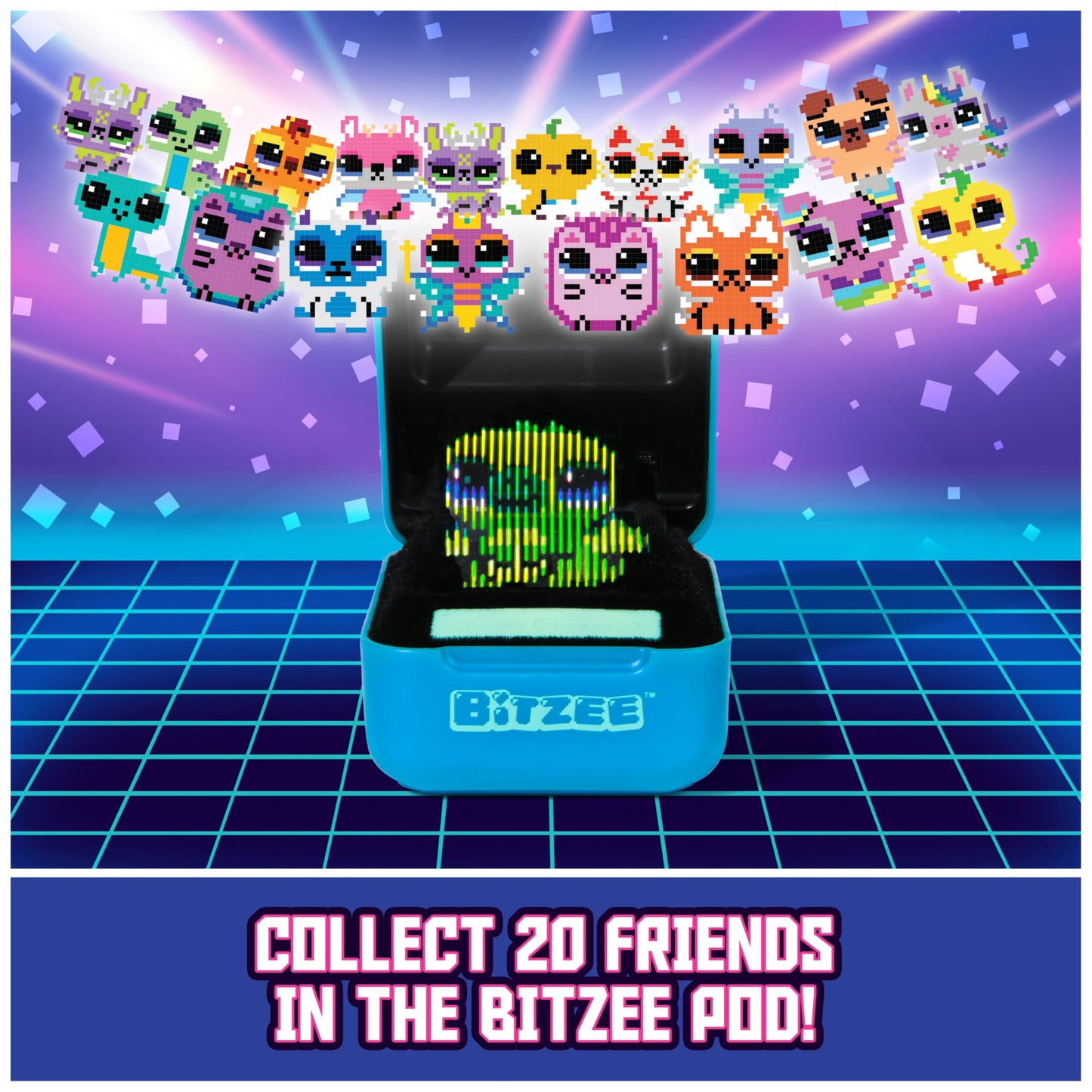 BITZEE, Magicals with 20 Interactive Characters Inside, Reacts to Touch, Digital Pet Kids Toys for Ages 5 and up
