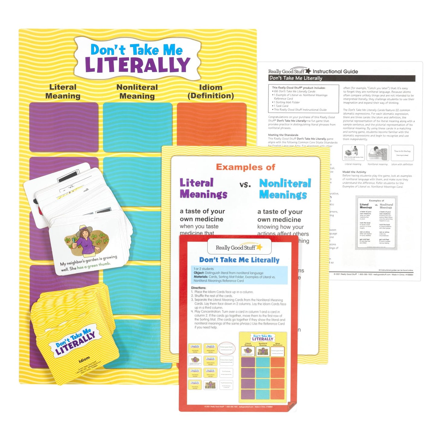 Really Good Stuff Family Engagement Reading - Read, Write and Play Pack - Fourth Grade