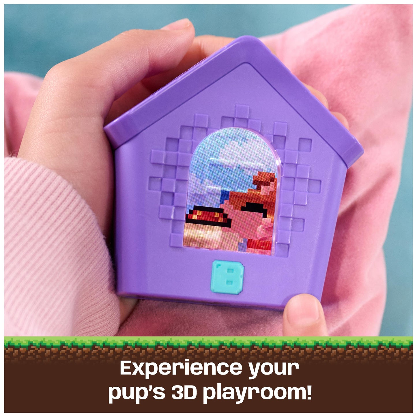 BITZEE, Doghouse Interactive Toy with 15 Puppies Inside, 3D Playroom, Reacts to Touch, Digital Pet Kids Toys for Girls & Boys Ages 5 and up