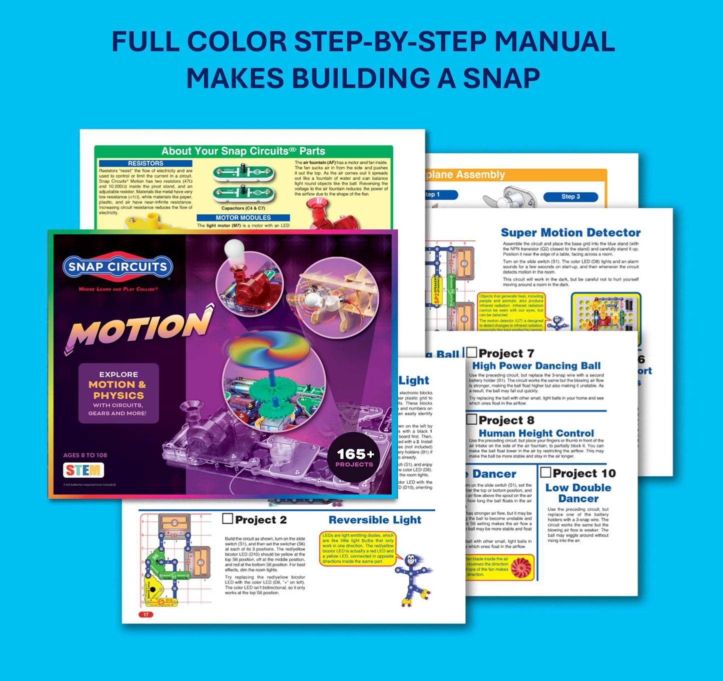 Snap Circuits - Motion Electronics Discovery Kit