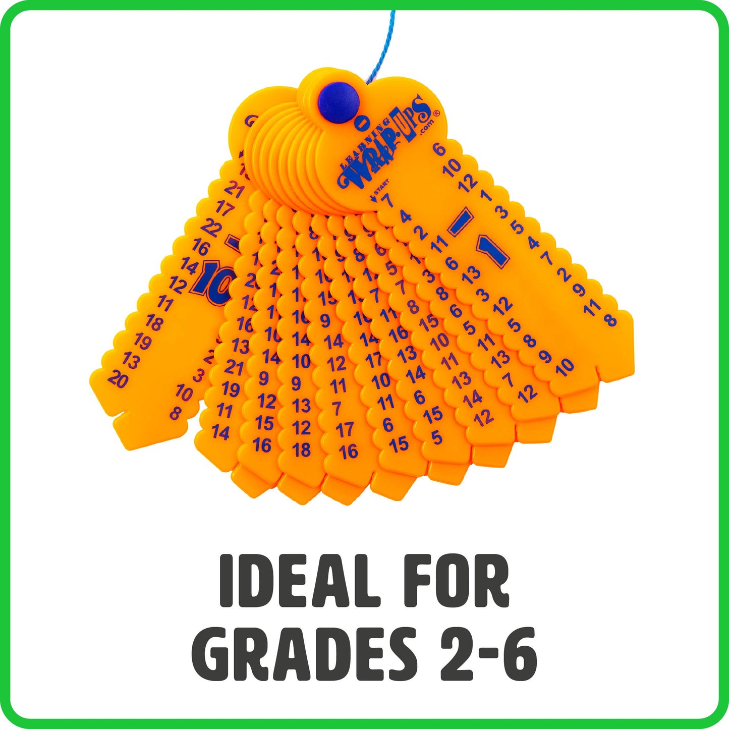 Learning Wrap‑Ups Math Intro Center Kit – 5‑Pack of Self‑Correcting Wrap‑Ups, Hands‑On Math Fluency for Centers, Small Groups & Tutoring