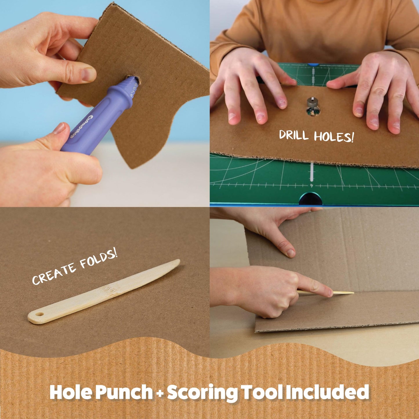 ChompSaw | The Original Kid-Safe Power Tool for Cutting Cardboard | STEM + STEAM Educational Toy for Boys and Girls Ages 5+