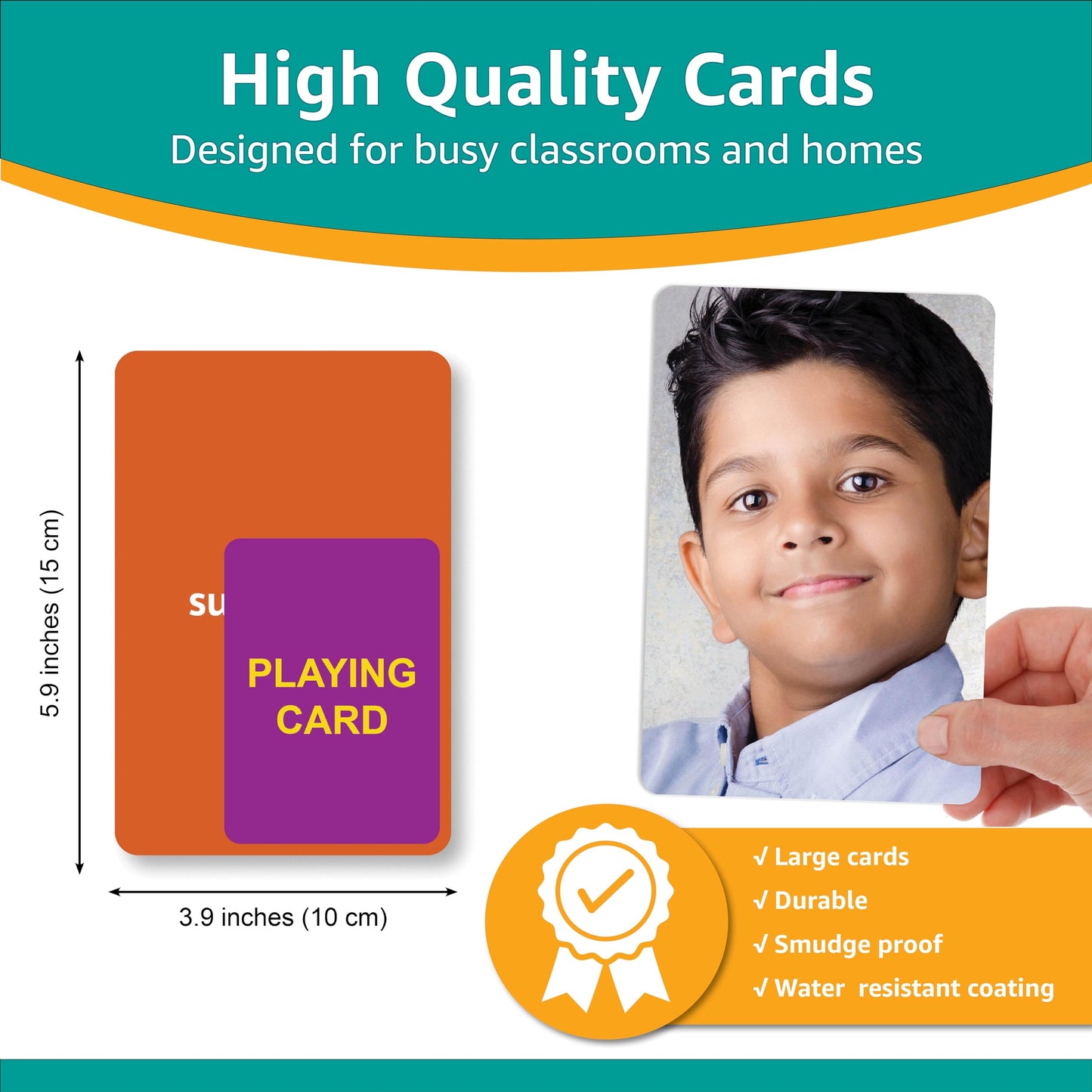 Picture My Picture Feelings Flash Card Bundle – Speech Therapy Tool for Vocabulary, Communication & Thinking, Scratch-Resistant with Activity Guide, Suitable for Education, ESL & ABA – Set of 80