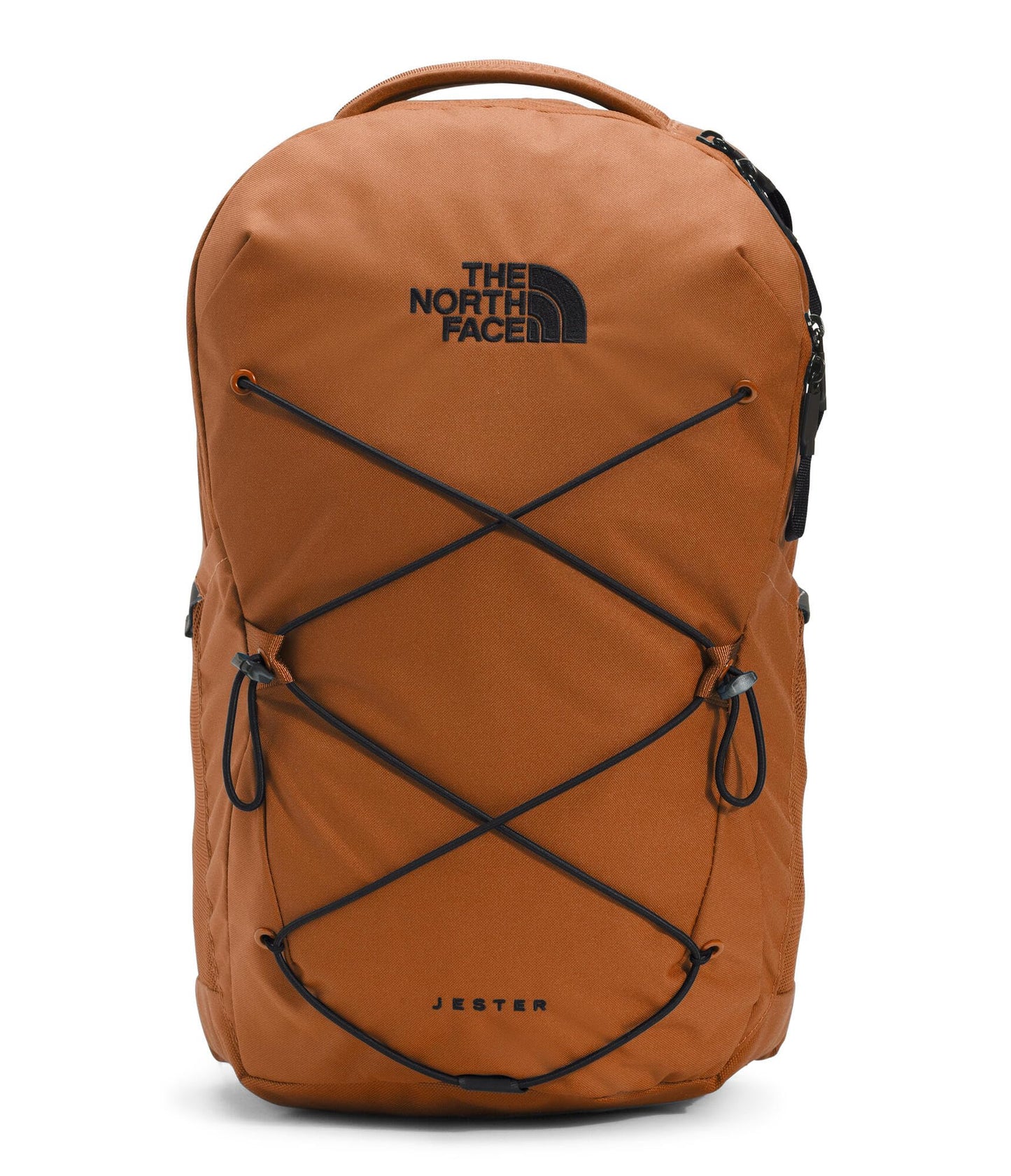 The North Face Jester Everyday Laptop Backpack - Commuter Daypack, Water Repellent, Laptop Sleeve, Leather Brown/TNF Black-NPF, One Size