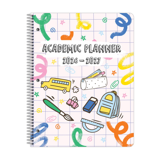 2026-2027 Academic Year Create Elementary Student Planner, 8.5" x 11"