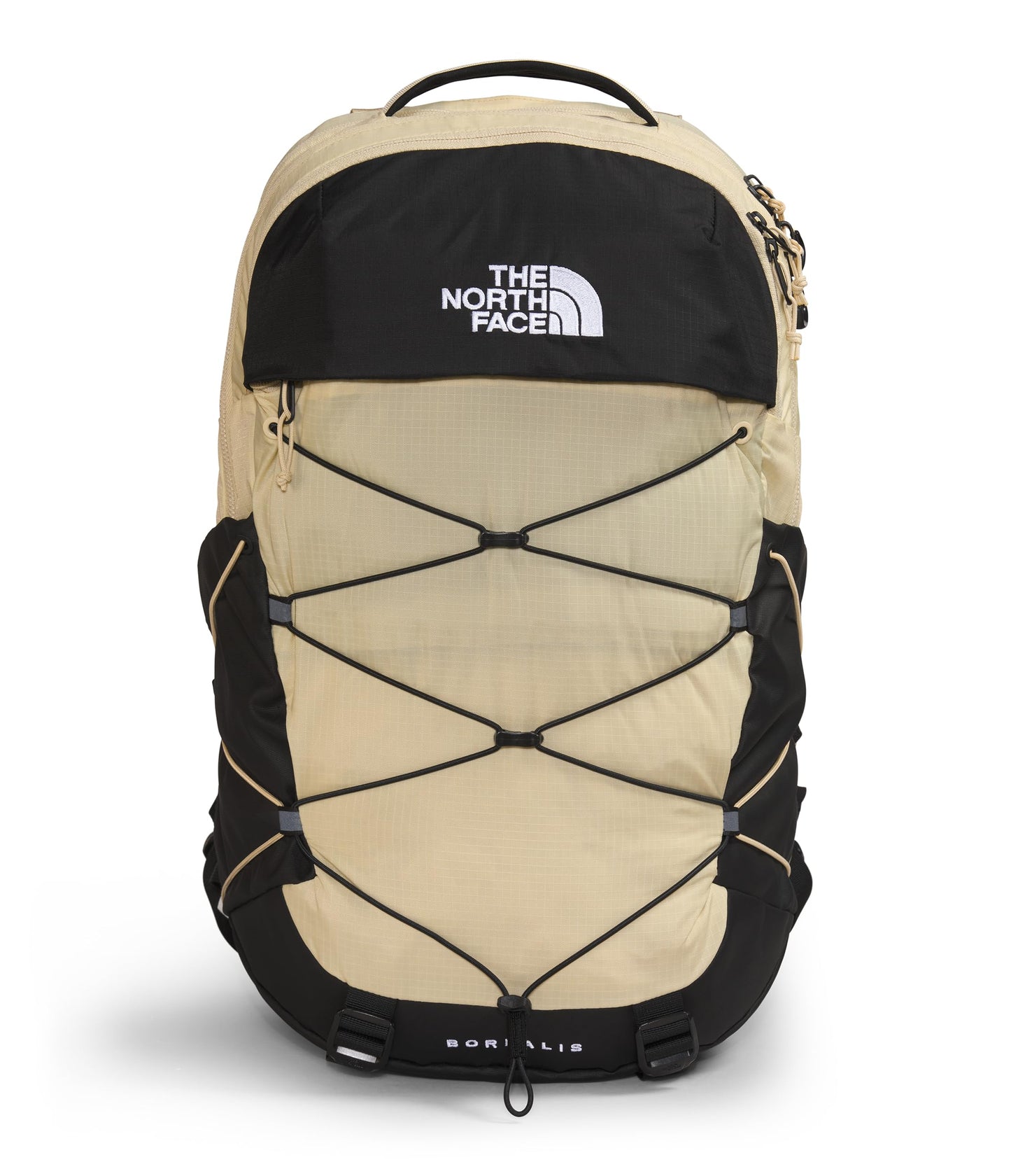The North Face Borealis Commuter Laptop Backpack - Water Repellent, Laptop Sleeve, Large Main Compartment, Gravel/TNF Black-NPF, One Size