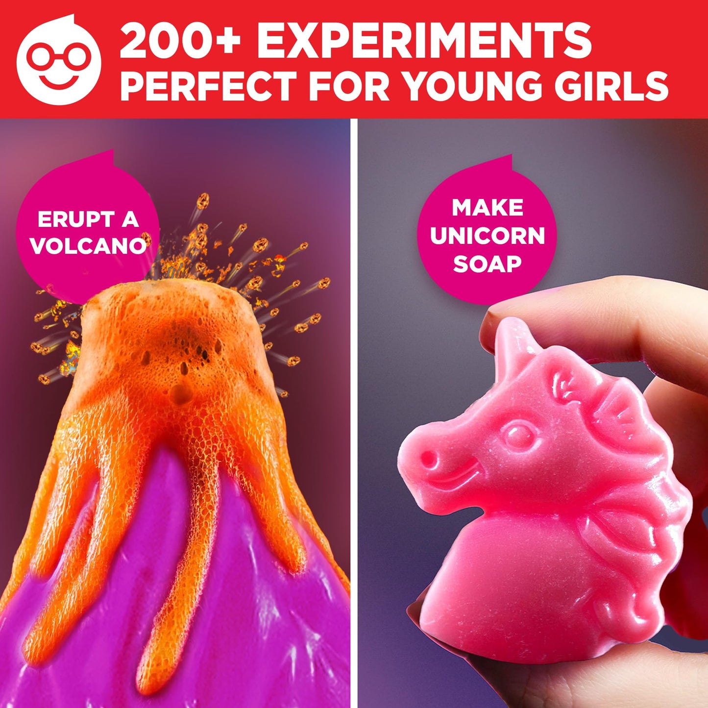 Doctor Jupiter Girls’ First Science Gift Set for Ages 4+ | Set of Girls' First Science Kit & Amazing Science Kit |Birthday Gift Ideas for 4-5-6-7-8 Year Olds |STEM Learning & Education Toys