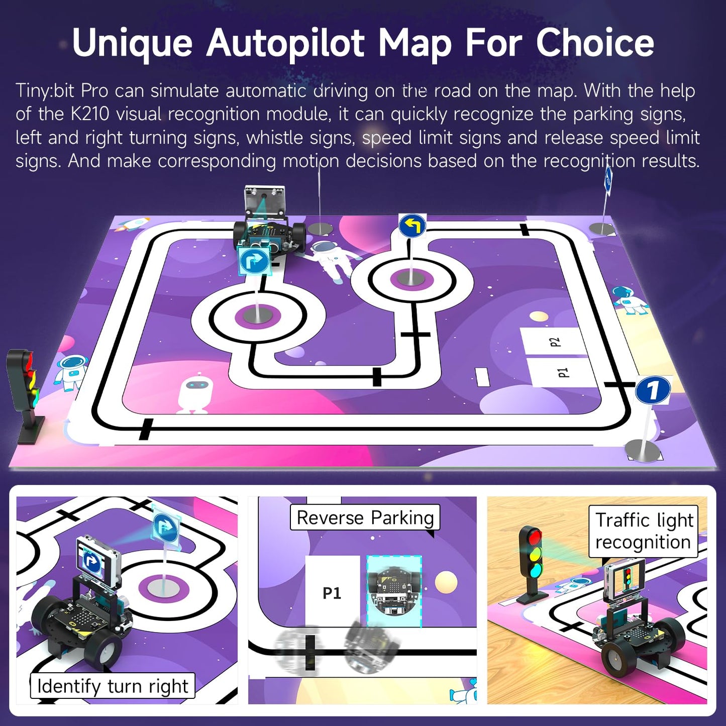 Yahboom Robot Car Adopts MakeCode Graphical Programming, K210 Module Adopts MicroPython Programming