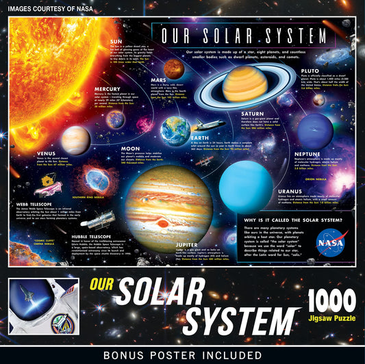 MasterPieces NASA - The Solar System 1000pc Puzzle