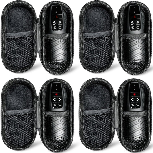 （4 Units） Presentation Clicker with 4 Cases Wireless Presenter Remote PowerPoint Pointer Slide Advancer for Mac Laptop PC Computer Keynote