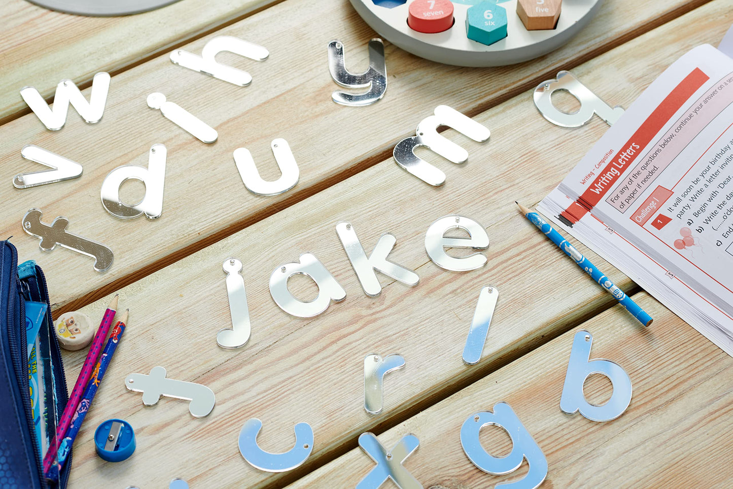 TickiT 9325 Mirror Letters, Lowercase, Small (Pack of 26)