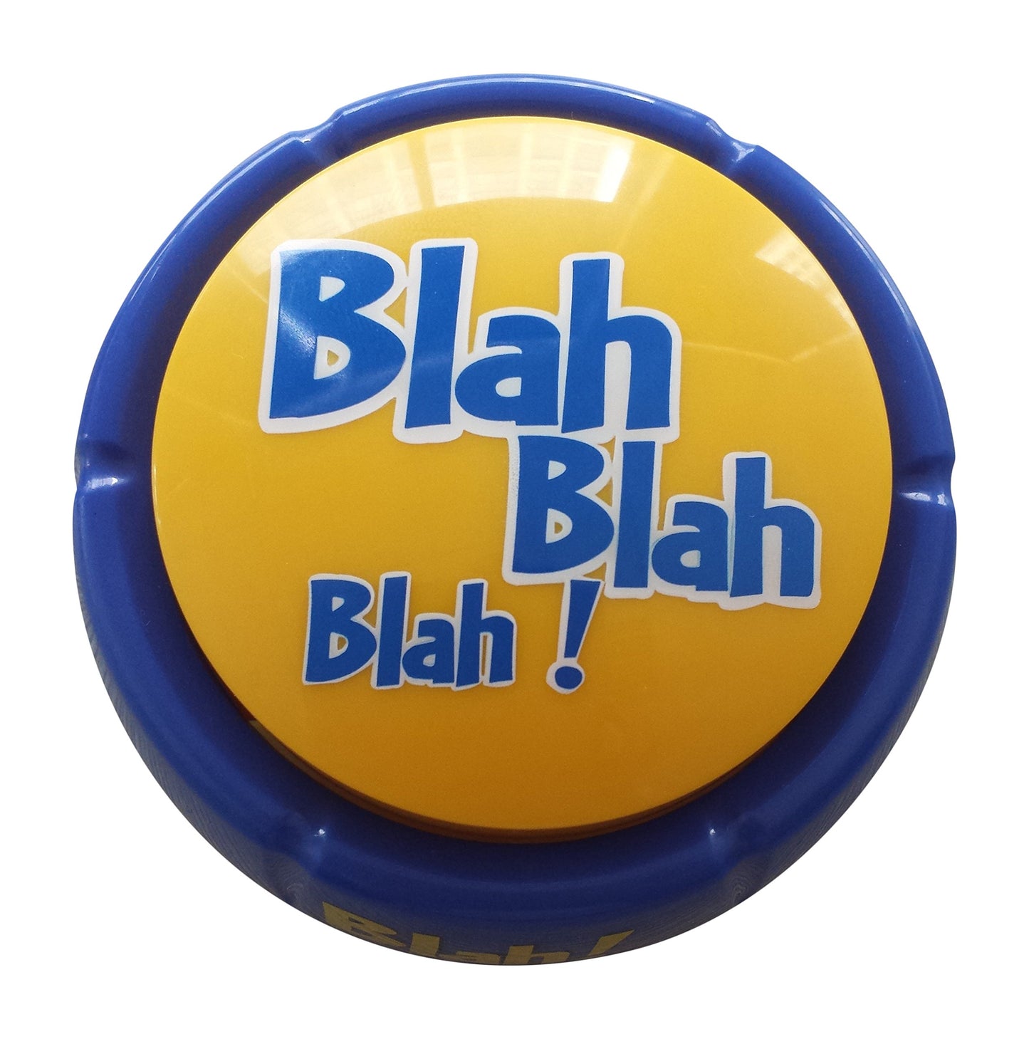 Talkie Toys Products Blah Button - 12 Hilarious Blah Sayings - Talking Toy for Stress Relief & Laughs - Funny Gift & Stocking Stuffer