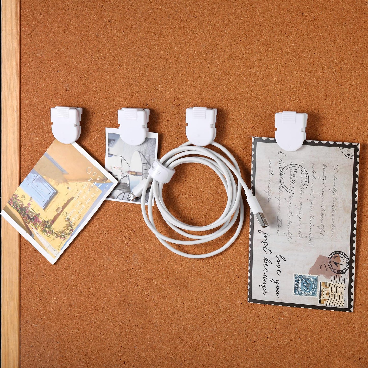 Feifeiya 15 Pcs Cubicle Clips Fabric Panel Cubicle Accessories Fabric Partition Panel Wall Clip Office Photos Wall for Notes Memos Standard Size, 40-Sheet Capacity (White)