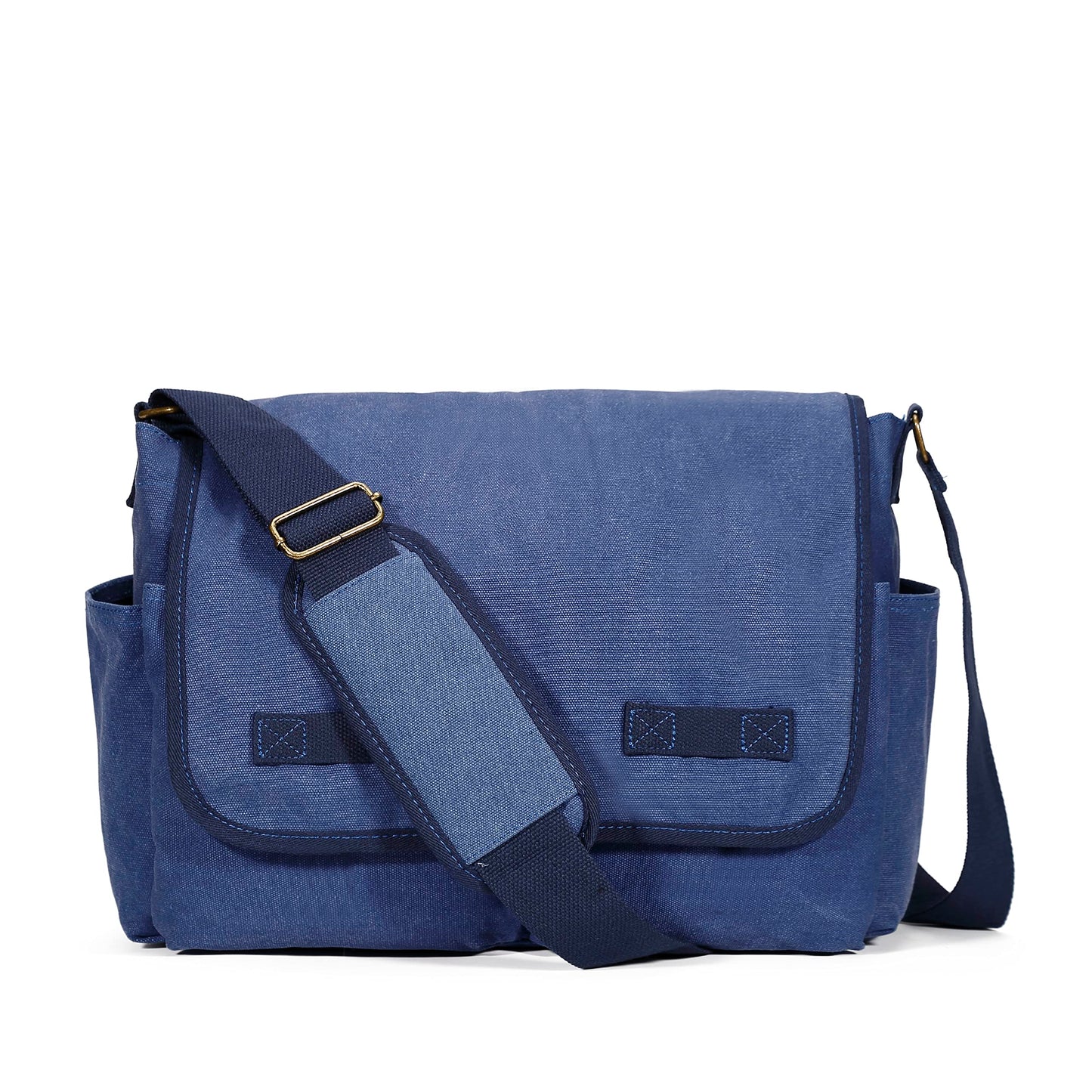 Sechunk Canvas Large Messenger Bag Shoulder bag Cross body bag Crossbody Bag
