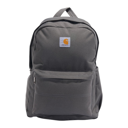 Carhartt 21L Classic Laptop Backpack, Durable Water-Resistant Pack with Laptop Sleeve, Gray