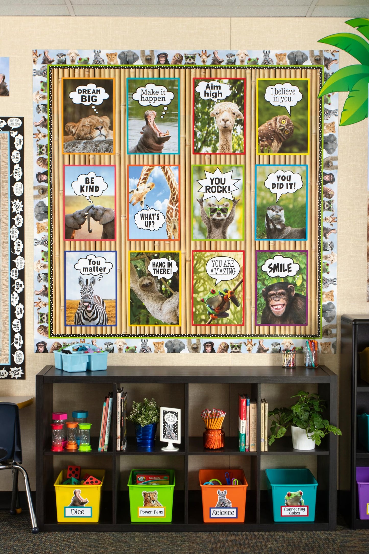 Teacher Created Resources Go Wild Animals Educational Poster Pack (TCR6824)