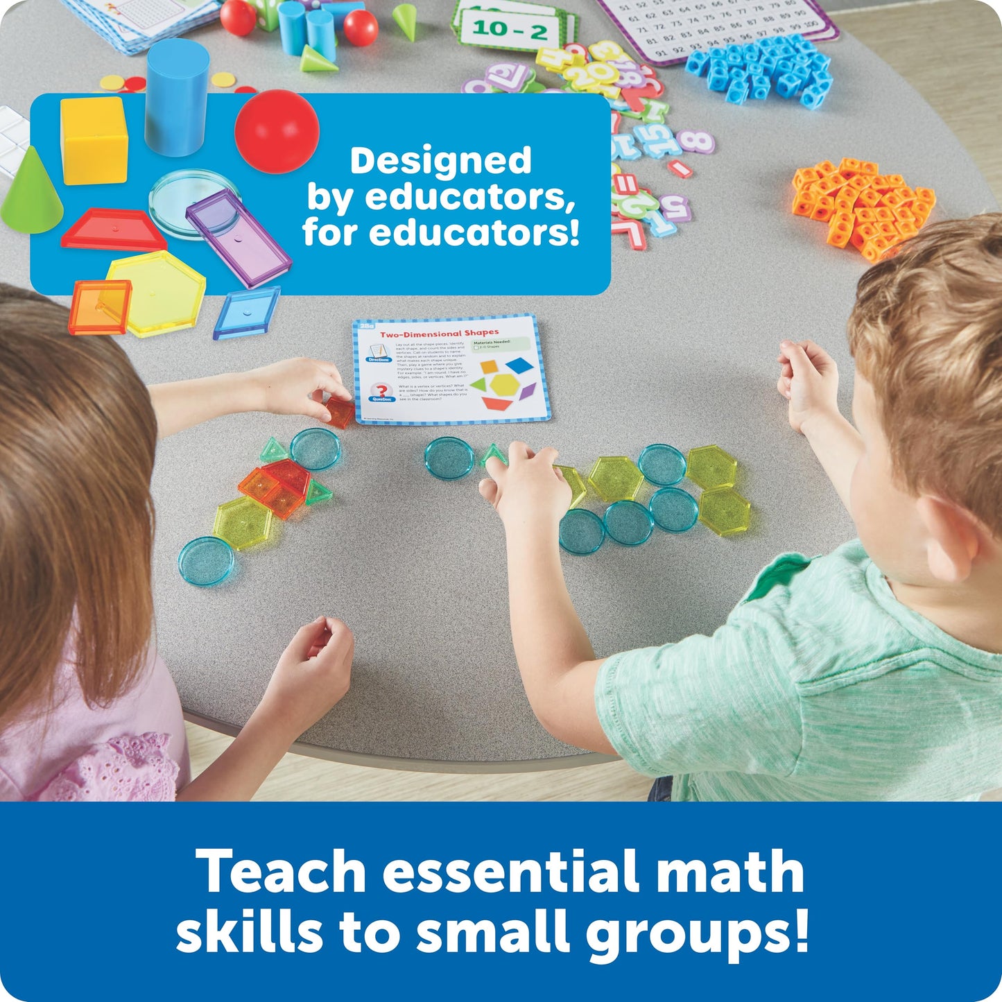 Learning Resources Skill Builders Kindergarten Math Small Group, Math Manipulatives, STEM Activities, Classroom Must Haves, Montessori Toys, School Supplies, Counting Cubes Toys