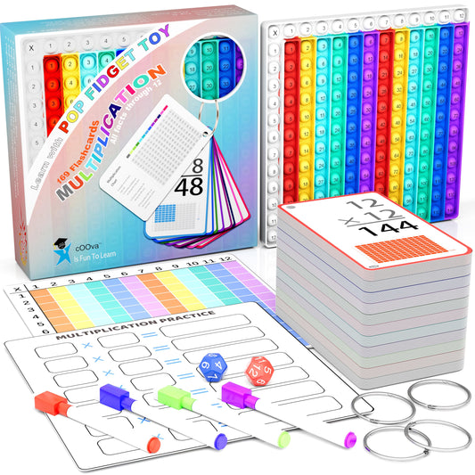 Multiplication Flash Cards 3rd Grade with Multiplication Chart - Times Table Flash Cards Math Game Multiplication flashcards 0-12