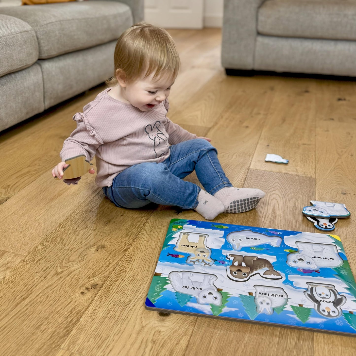 My First Lift & Learn Arctic Puzzle By The Learning Journey