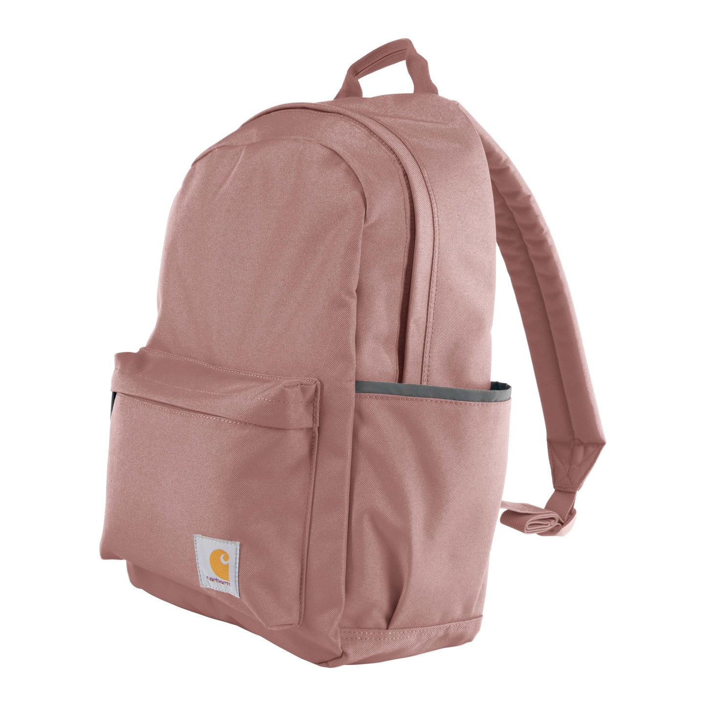 Carhartt 21L Classic Laptop Backpack, Water-Resistant Pack W/ 15" Laptop Sleeve and Organizational Compartments, Rose Tint