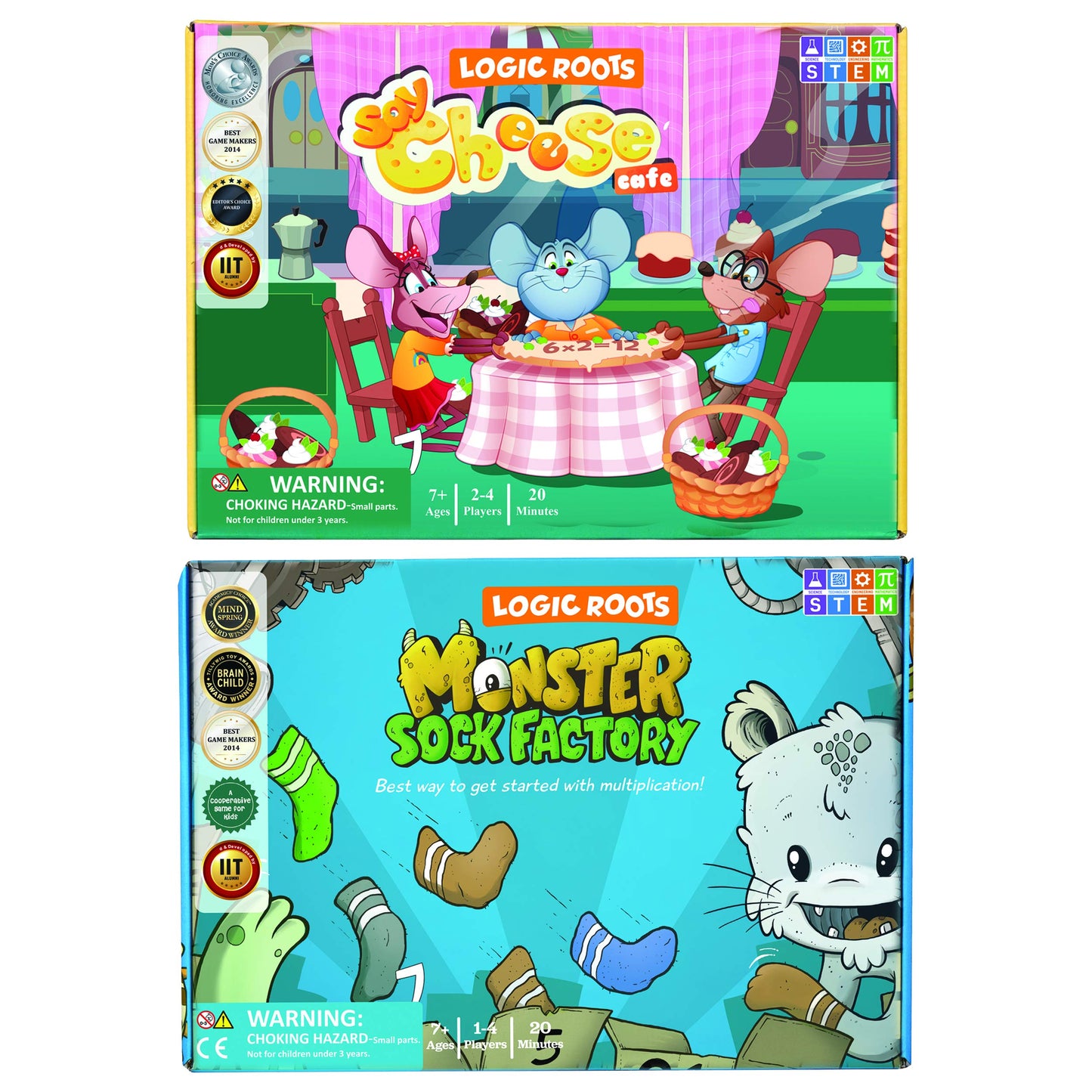Monster Sock Factory Variations (Monster Sock Factory + Say Cheese)