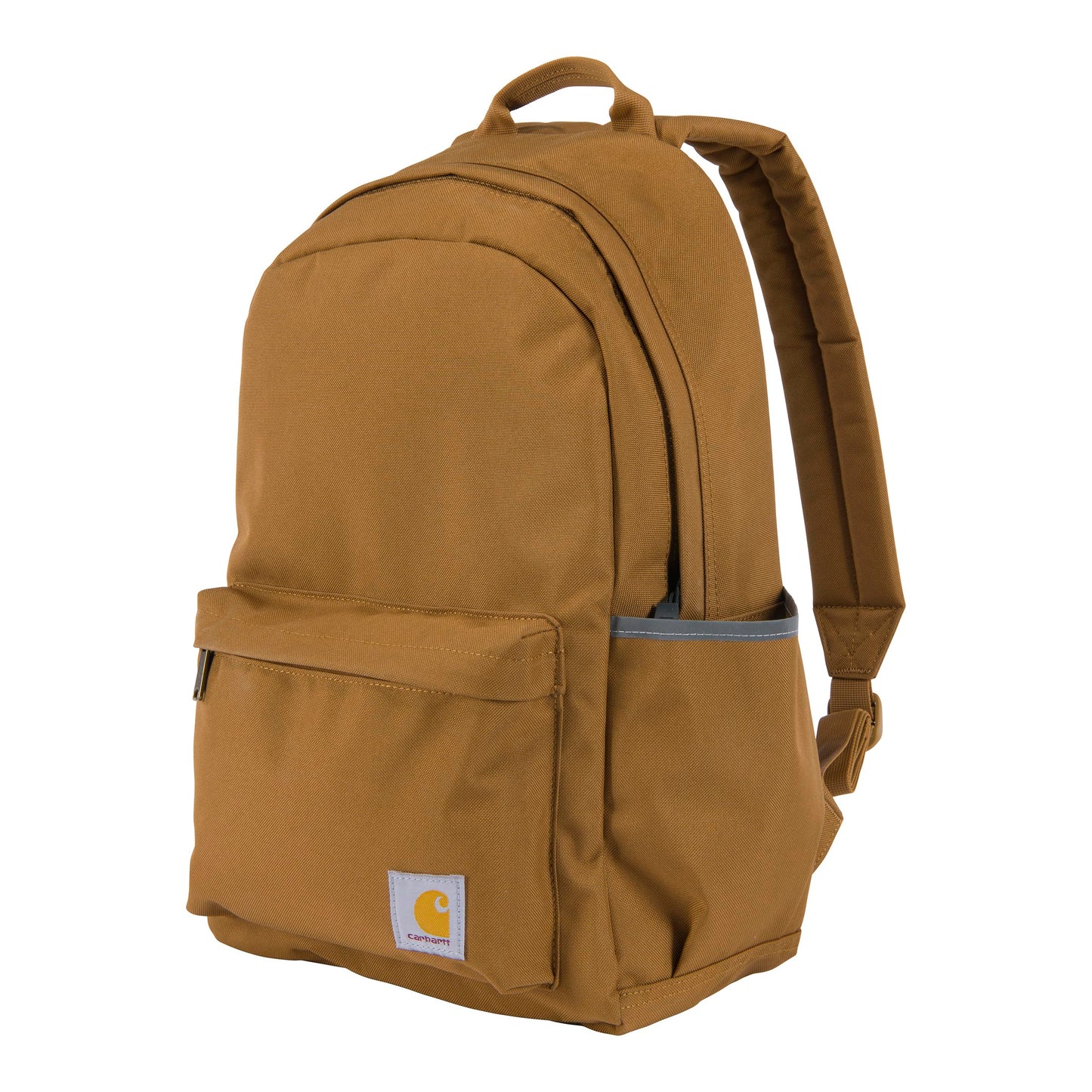 Carhartt 21L Classic Laptop Backpack, Water-Resistant Pack W/ 15" Laptop Sleeve and Organizational Compartments, Carhartt Brown